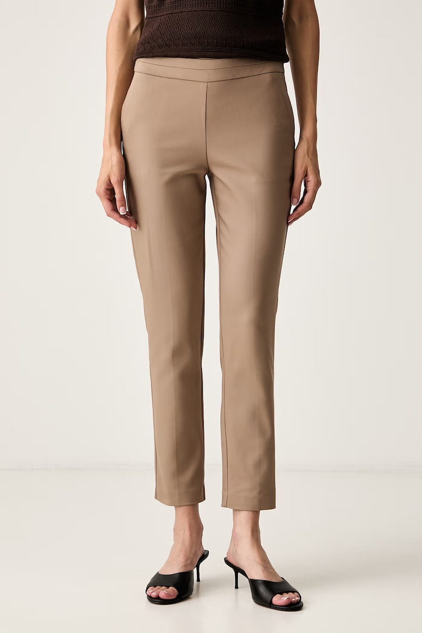 Morgan spodnie damskie z bawełną PROSY.F