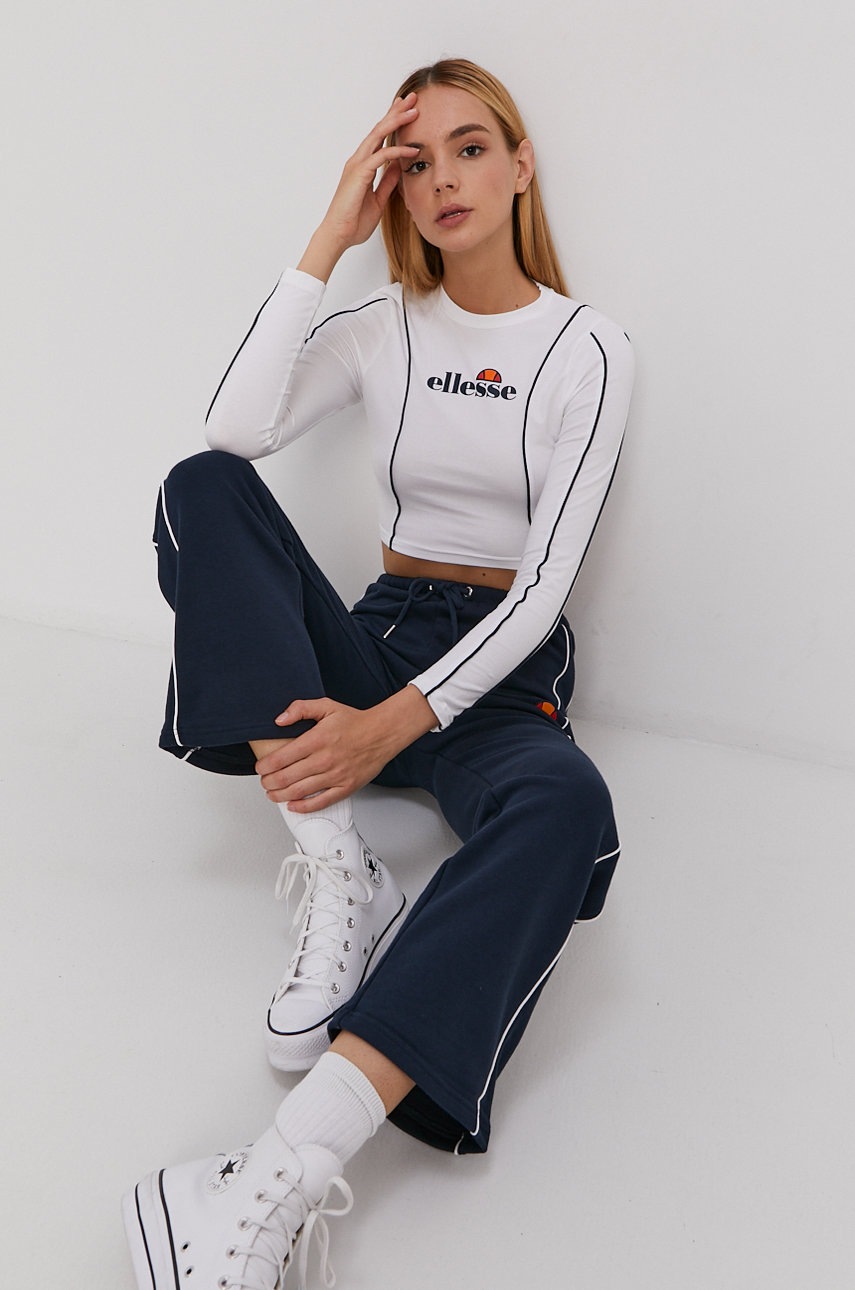 

Штани Ellesse жіночі колір синій з аплікацією