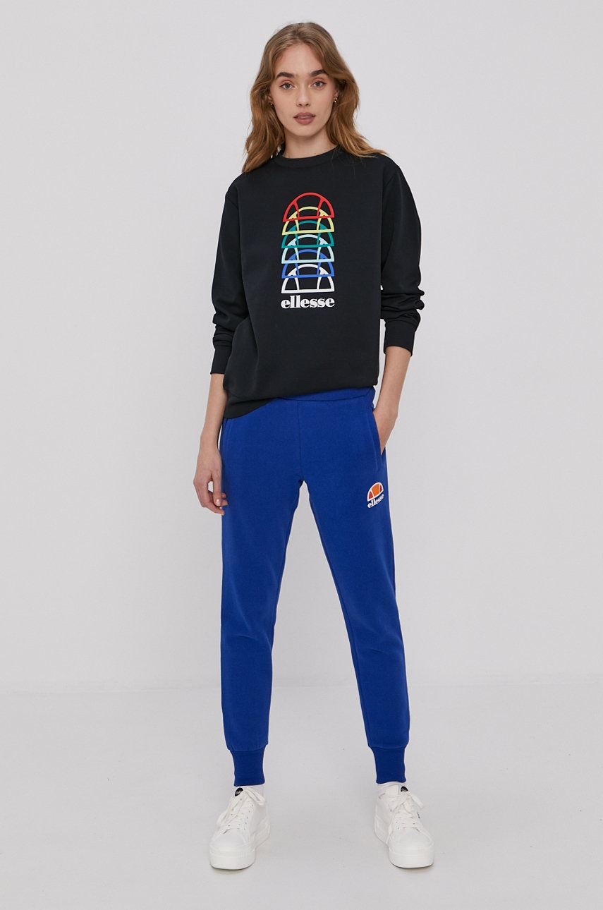 

Брюки Ellesse женские цвет синий гладкие