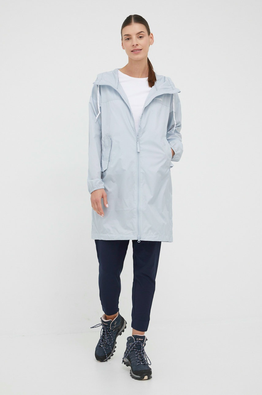 

Брюки outdoor Columbia женские цвет синий