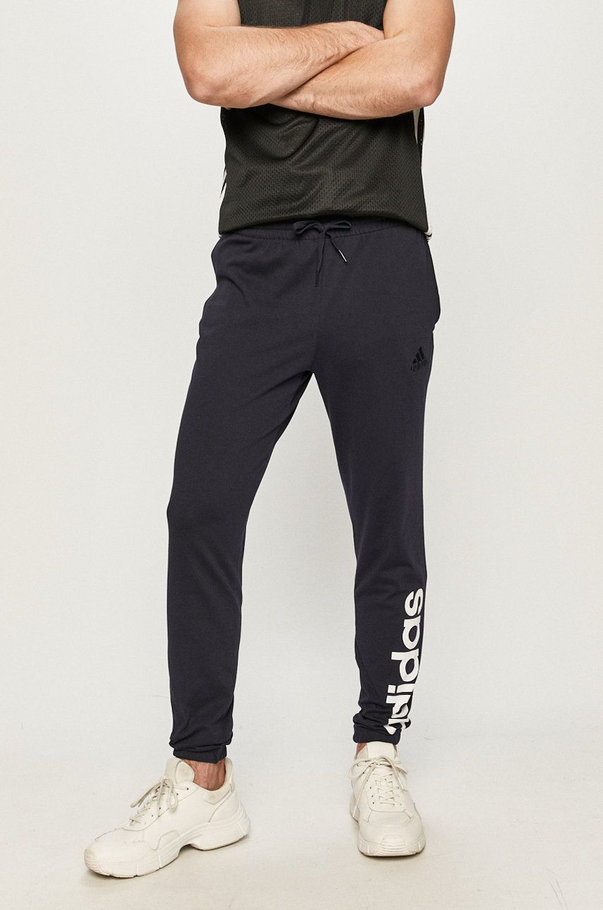 adidas - Kalhoty GK8828 - námořnická modř -  70% Bavlna