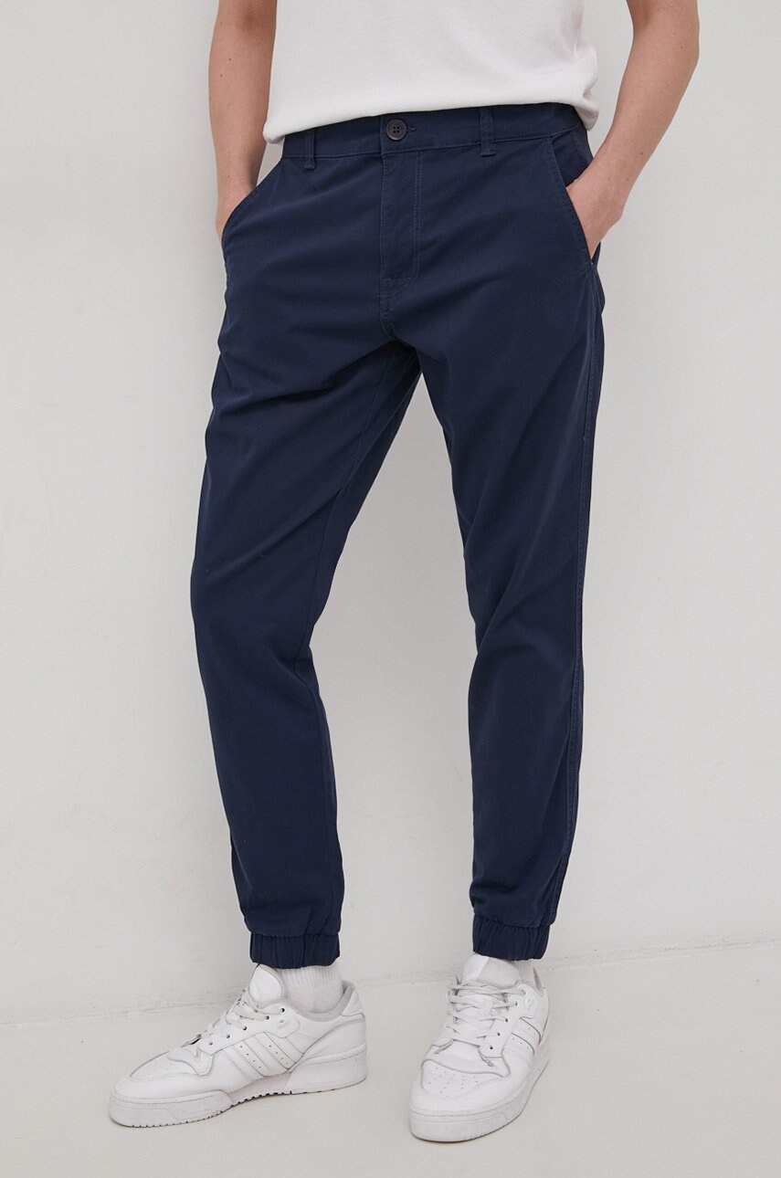 

Брюки Only & Sons мужское цвет синий фасон chinos