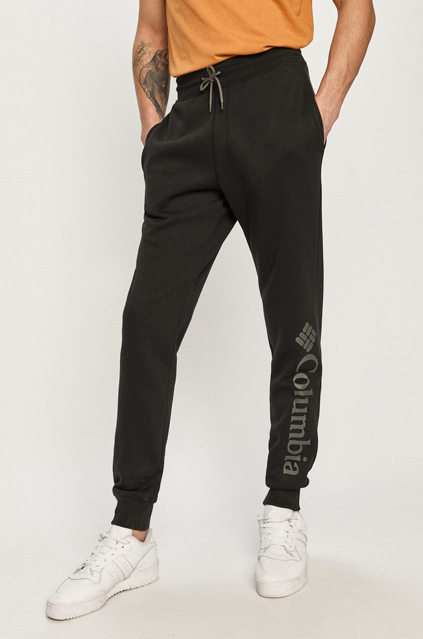 Columbia Pantaloni bărbați, culoarea negru, material neted answear.ro imagine noua