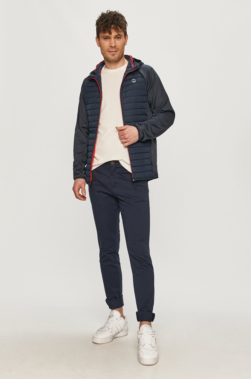 

Брюки Jack & Jones мужские цвет синий фасон chinos
