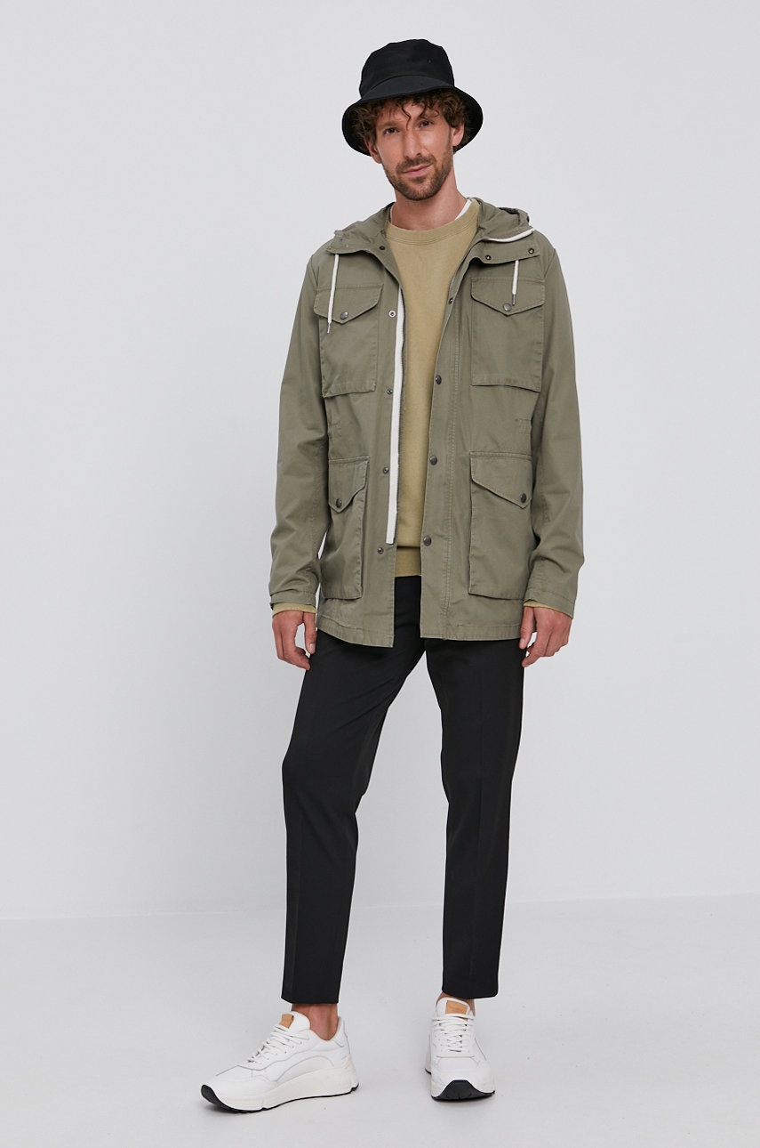

Брюки Selected Homme мужские цвет чёрный прямое