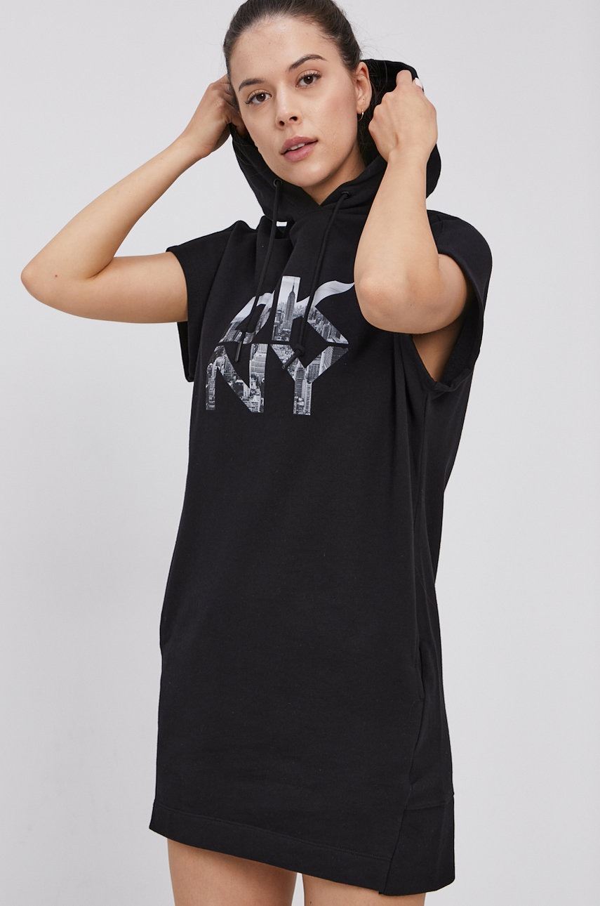 

Сукня Dkny колір чорний mini пряма
