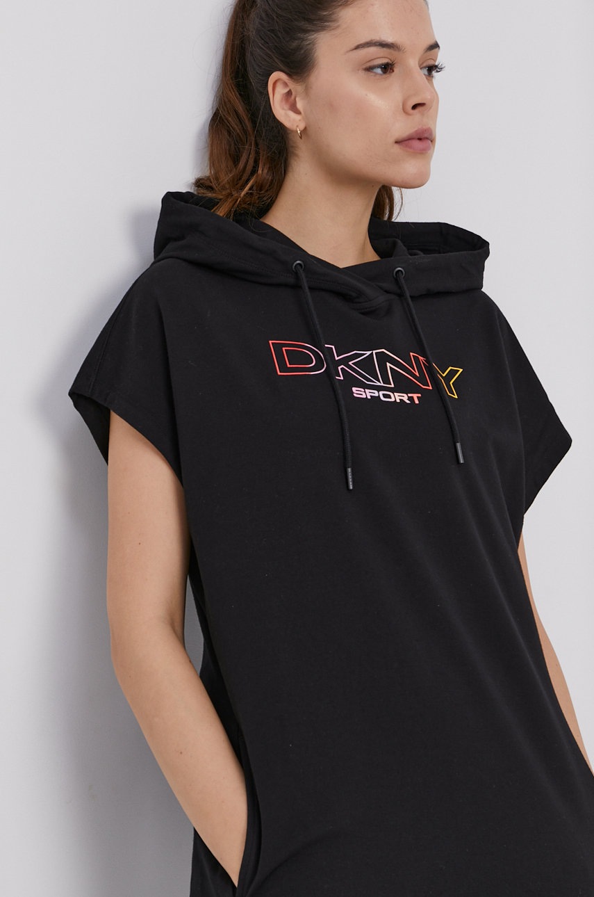 

Сукня Dkny колір чорний mini пряма