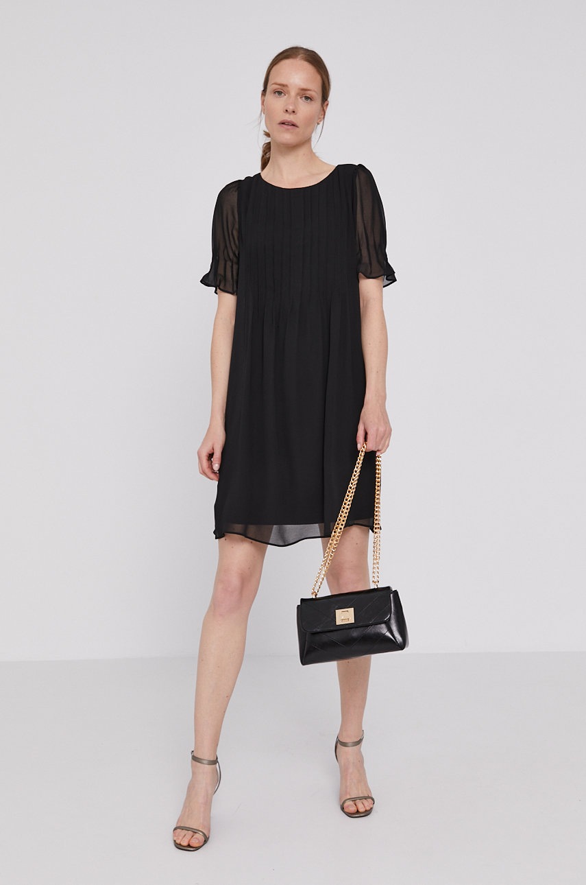 

Сукня Dkny колір чорний mini пряма