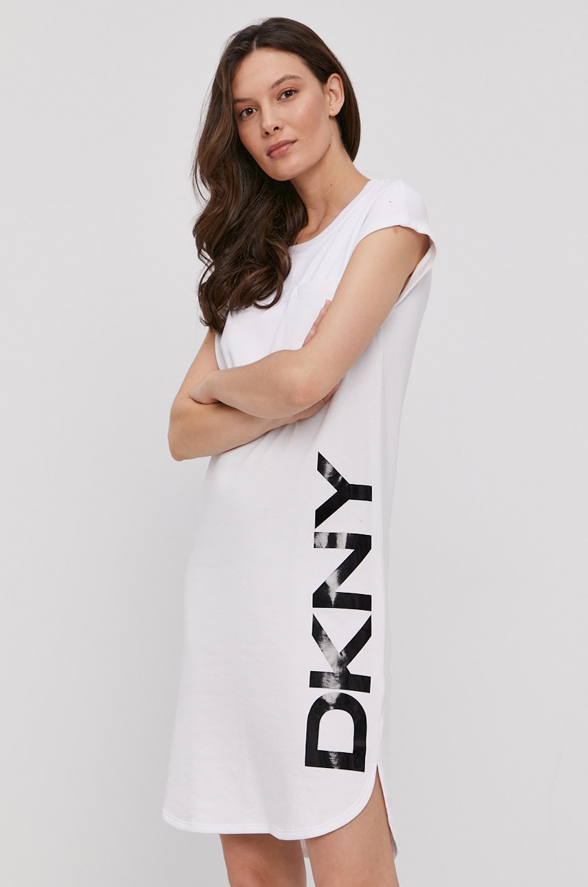 

Сукня Dkny колір білий mini пряма
