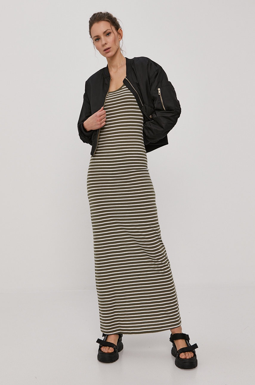 

Сукня Vero Moda колір зелений maxi облягаюча