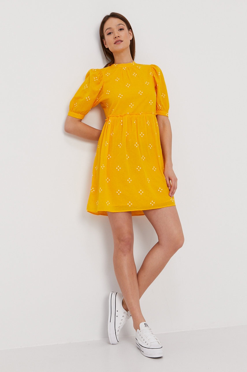 

Сукня Vero Moda колір помаранчевий mini розкльошена