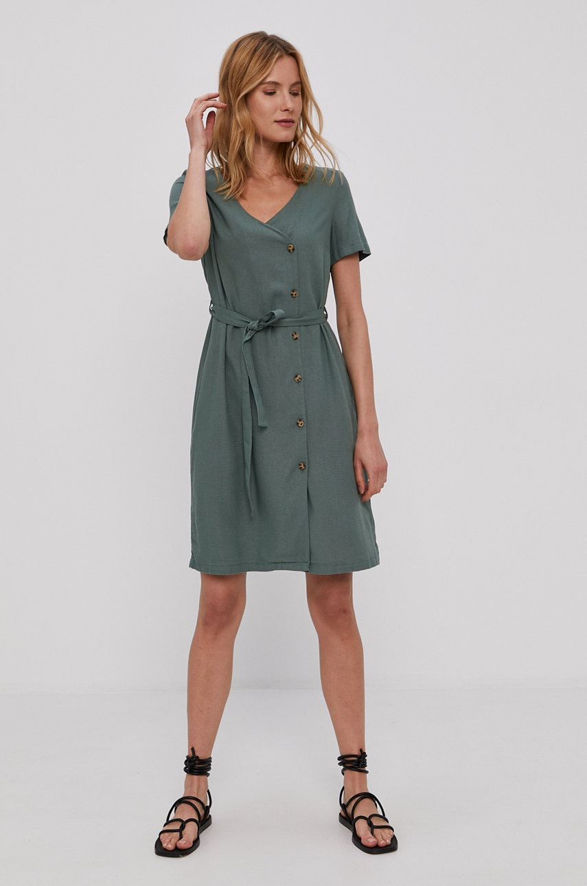 

Сукня Vero Moda колір зелений mini пряма