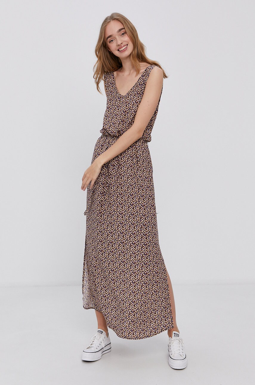 

Платье Jacqueline de Yong цвет чёрный maxi прямое