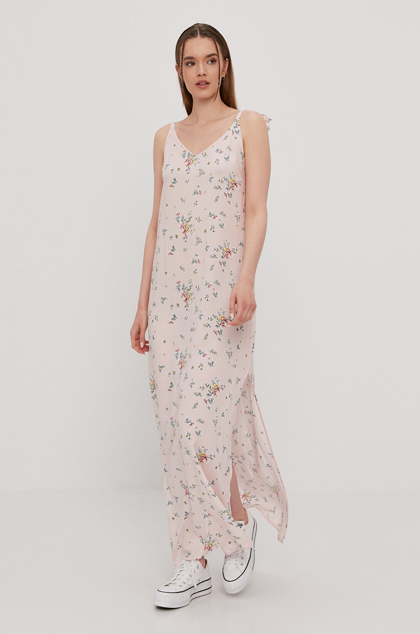 

Сукня Billabong колір рожевий maxi пряма