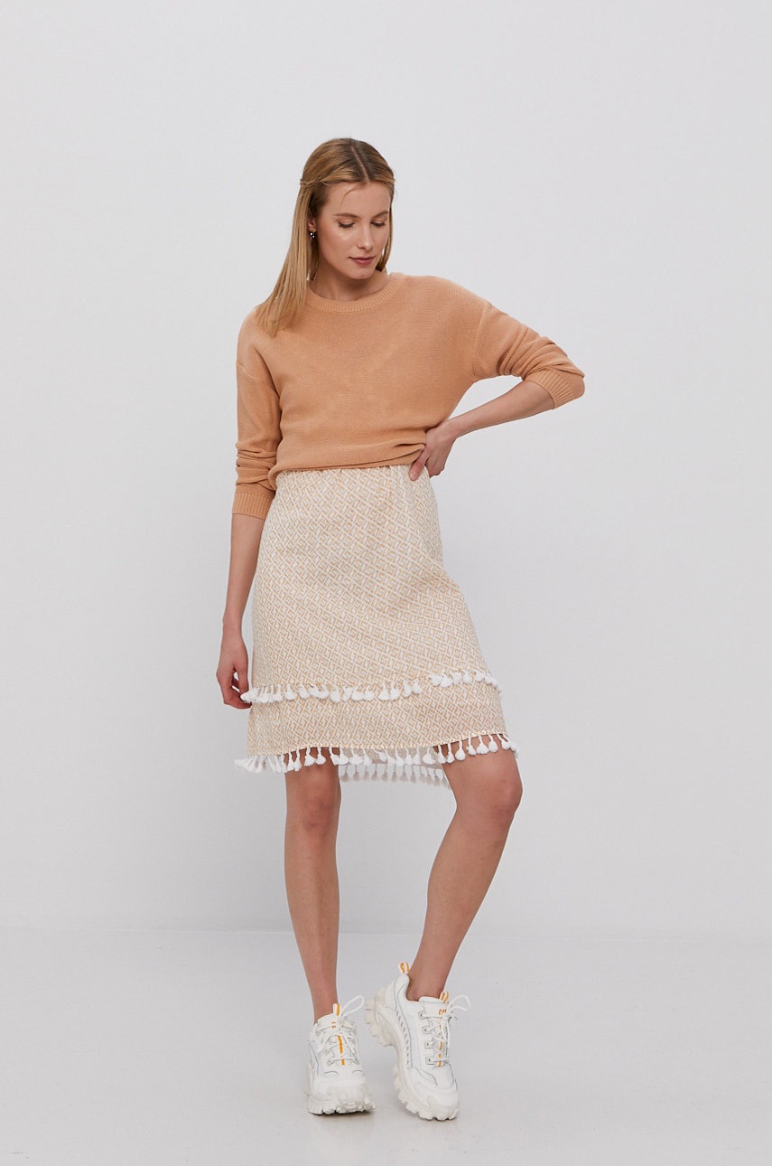 

Платье Y.A.S цвет жёлтый mini oversize