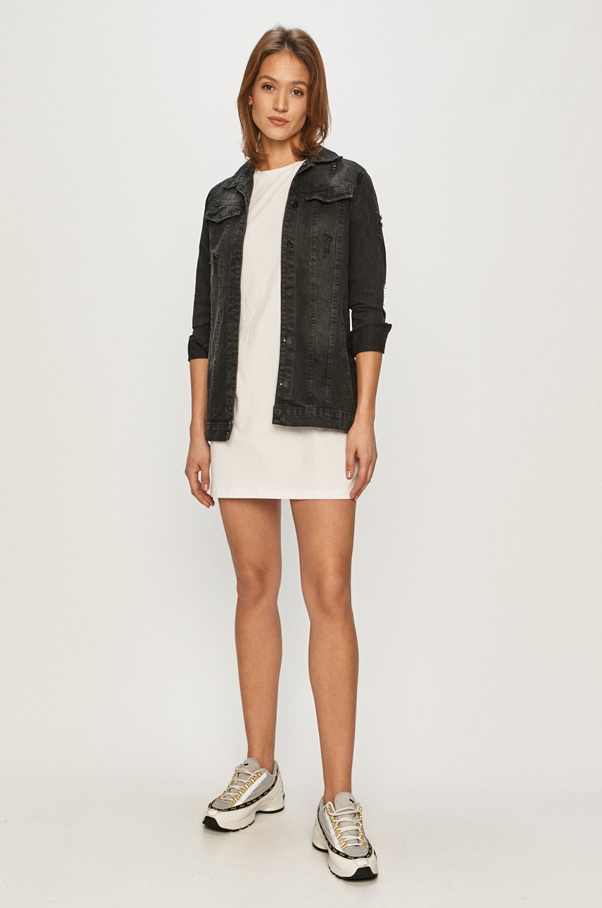 

Платье Fila цвет белый mini oversize