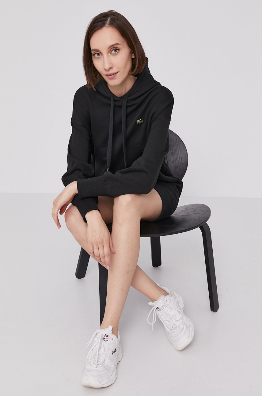 

Платье Lacoste цвет чёрный mini oversize