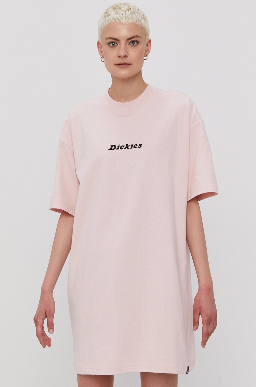 

Сукня Dickies колір рожевий mini oversize