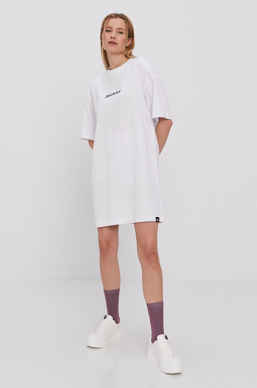 

Сукня Dickies колір білий mini пряма
