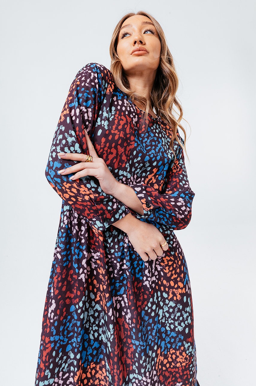 

Сукня Hype MULTI PRINTS midi розкльошена