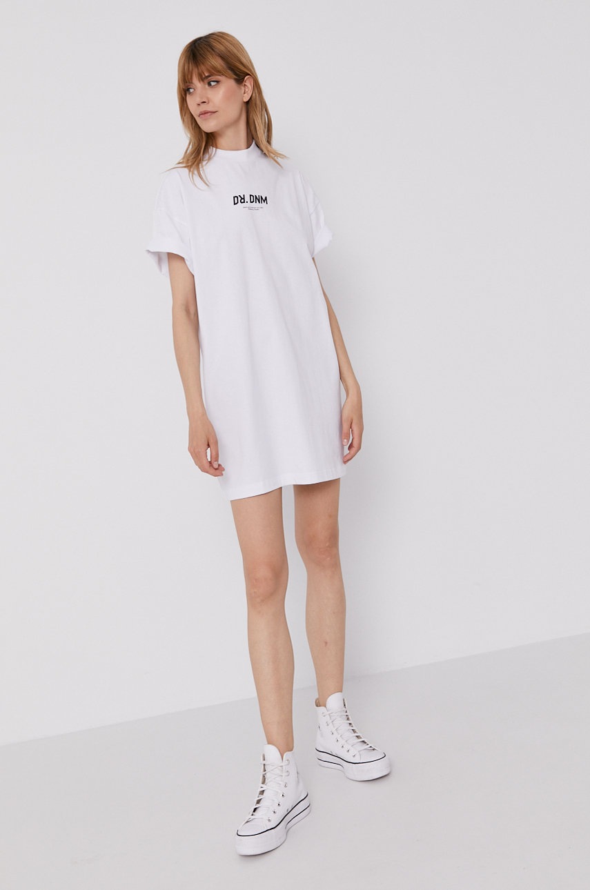 

Платье Dr. Denim цвет белый mini oversize