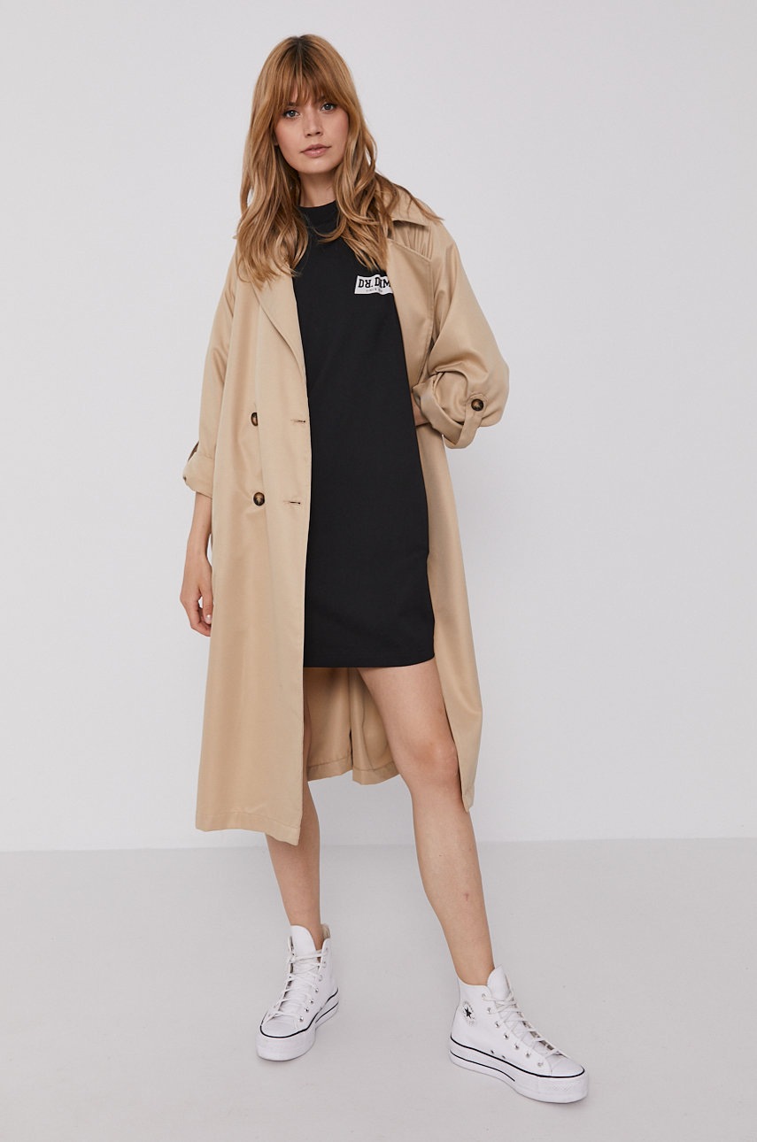 

Платье Dr. Denim цвет чёрный mini oversize