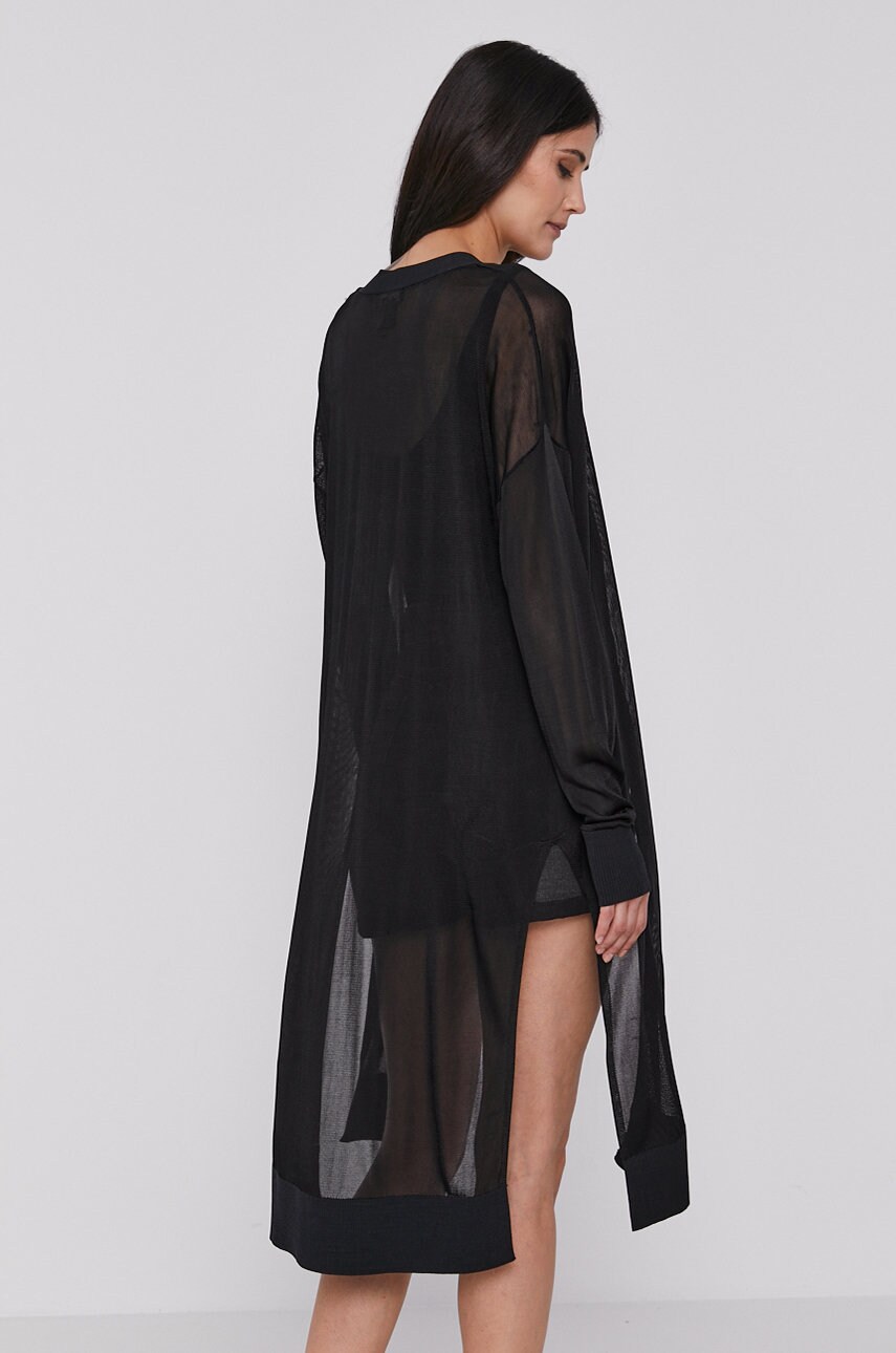 

Джемпер Dkny женский цвет чёрный лёгкий