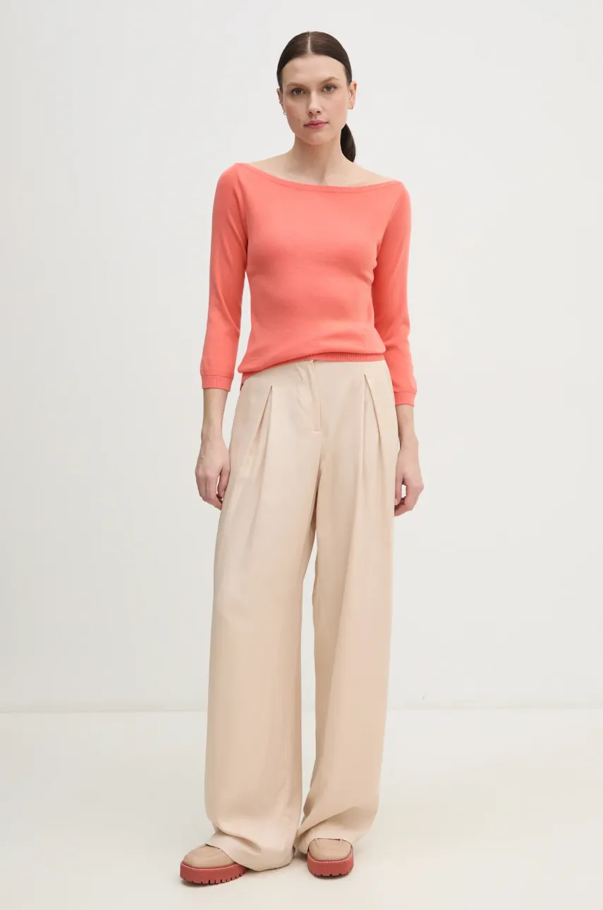 Свитер United Colors of Benetton женский цвет серый лёгкий 1091D1M09 Свитер United Colors of Benetton женский цвет серый лёгкий 1091D1M09