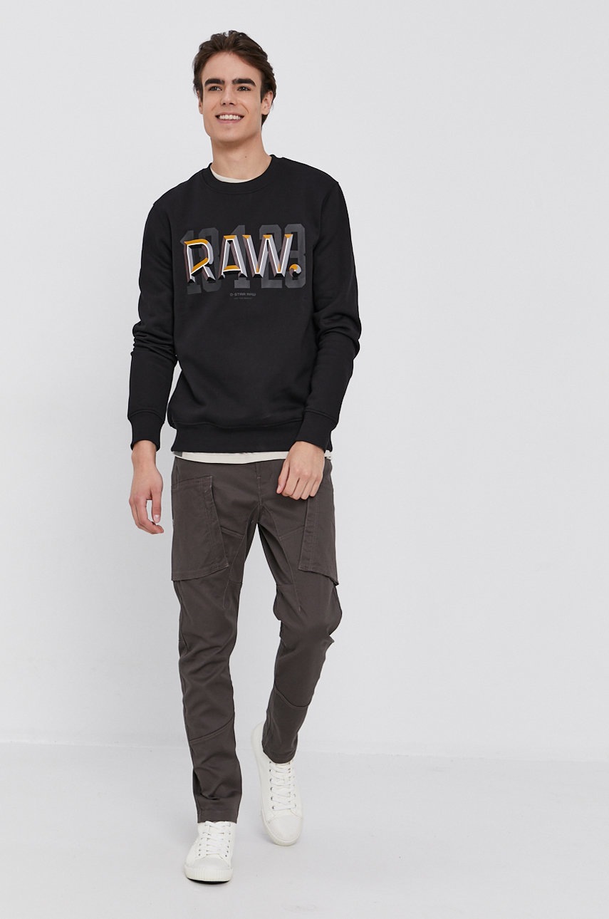 

Кофта G-Star Raw чоловічий колір чорний