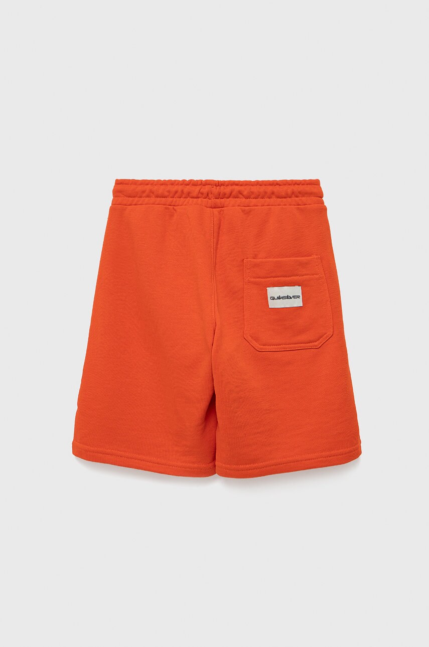 

Дитячі шорти Quiksilver колір помаранчевий регульована талія