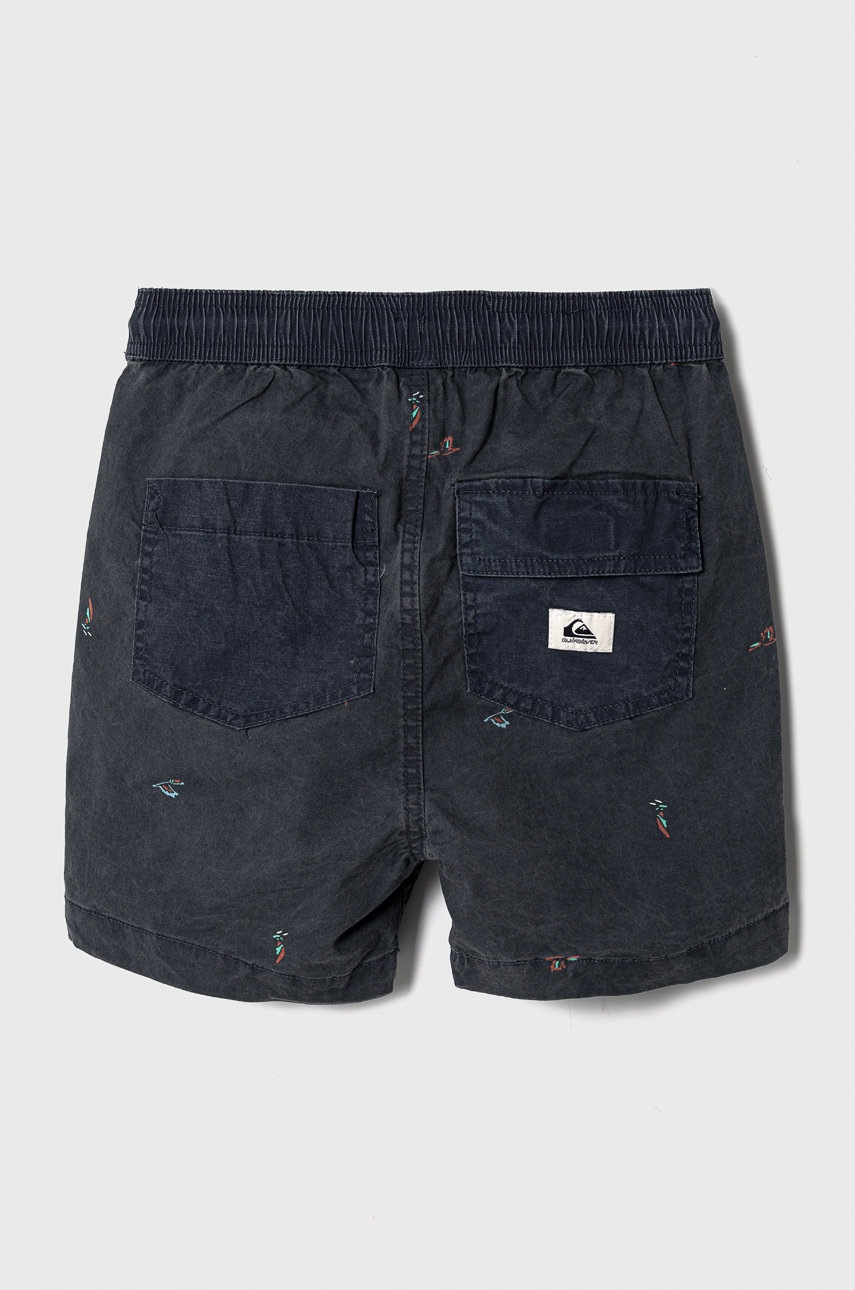 

Шорты Quiksilver цвет серый регулируемая талия