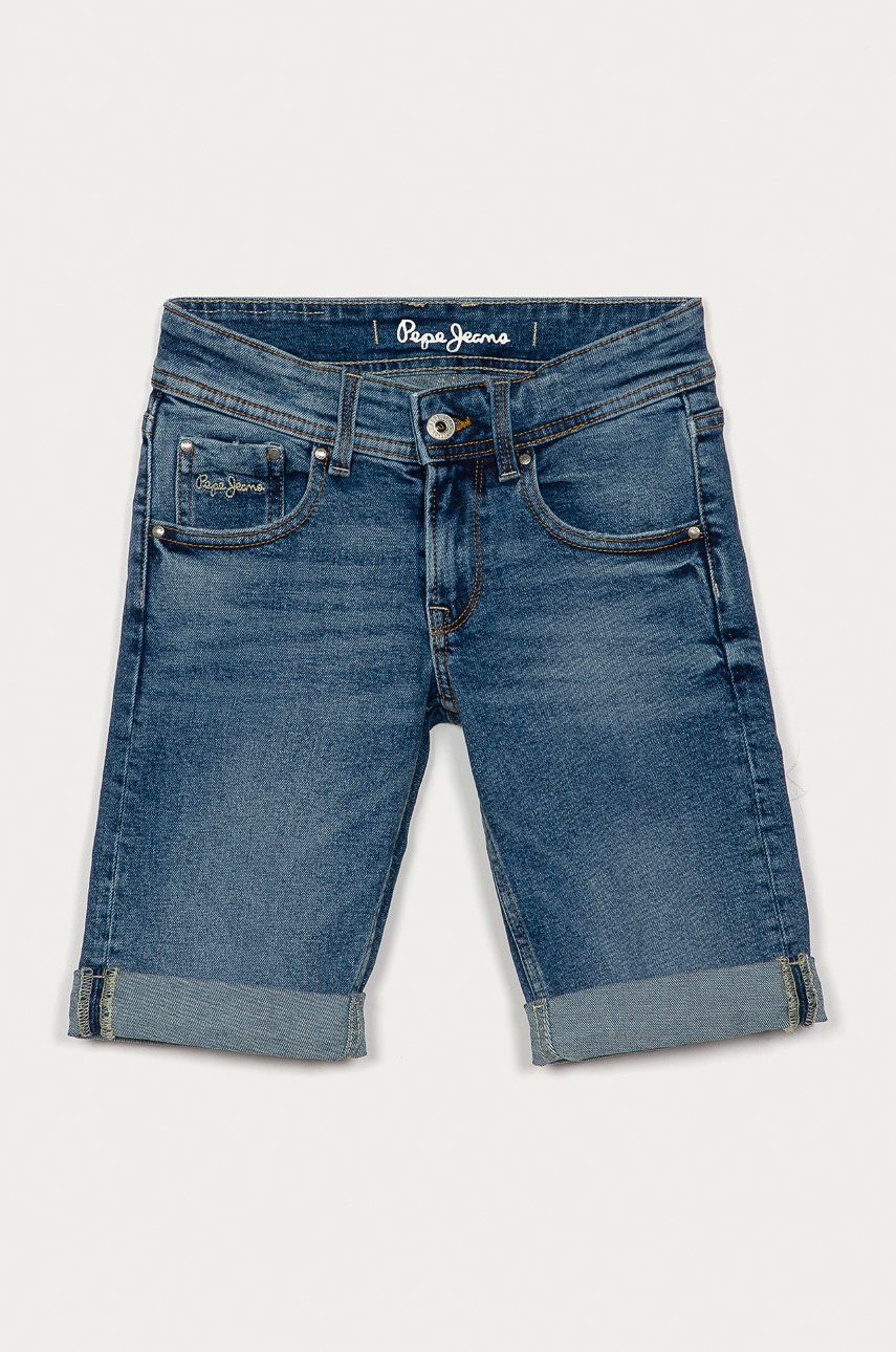 Pepe Jeans - Pantaloni scurti din denim pentru copii Becket 128-180 cm