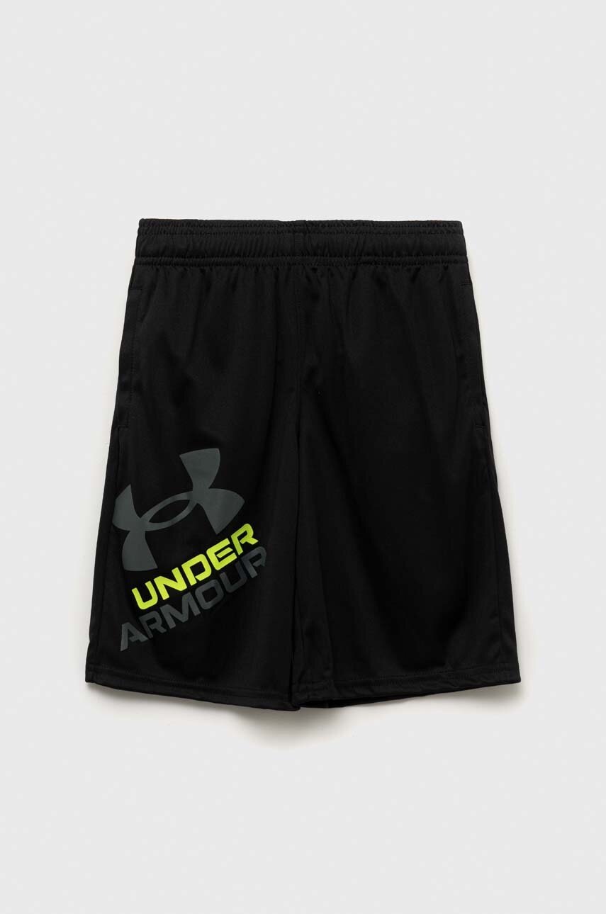 

Детски къси панталони Under Armour в черно, Черен