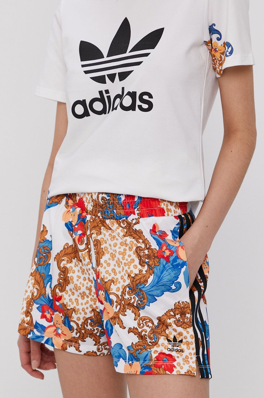 Adidas Originals Pantaloni scurti femei, modelator, high waist