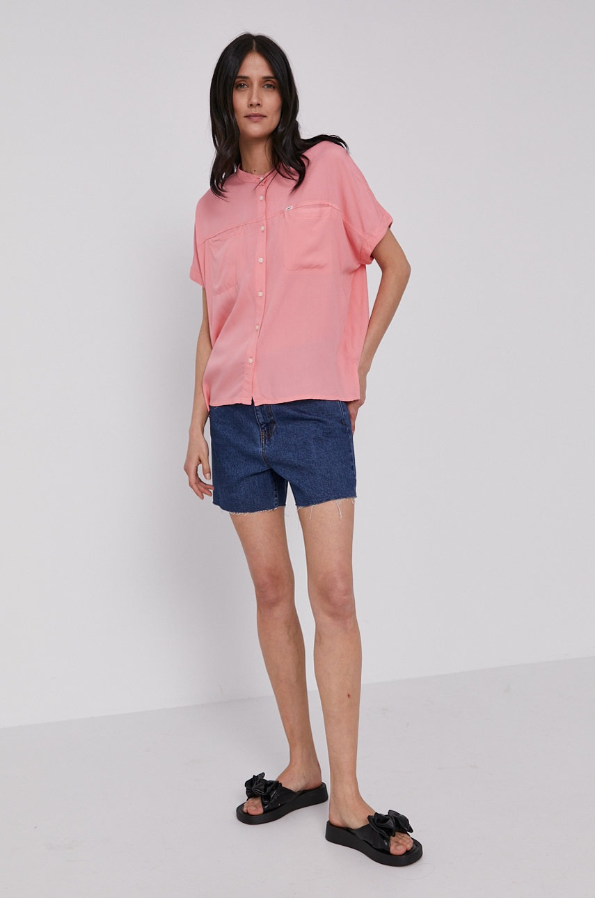 Τζιν σορτς Dr. Denim γυναικείo, χρώμα: ναυτικό μπλε φωτογραφία