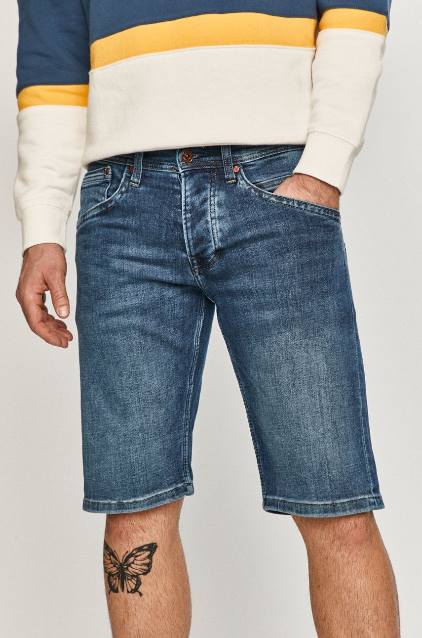 Pepe Jeans – Pantaloni scurti jeans Track answear imagine noua