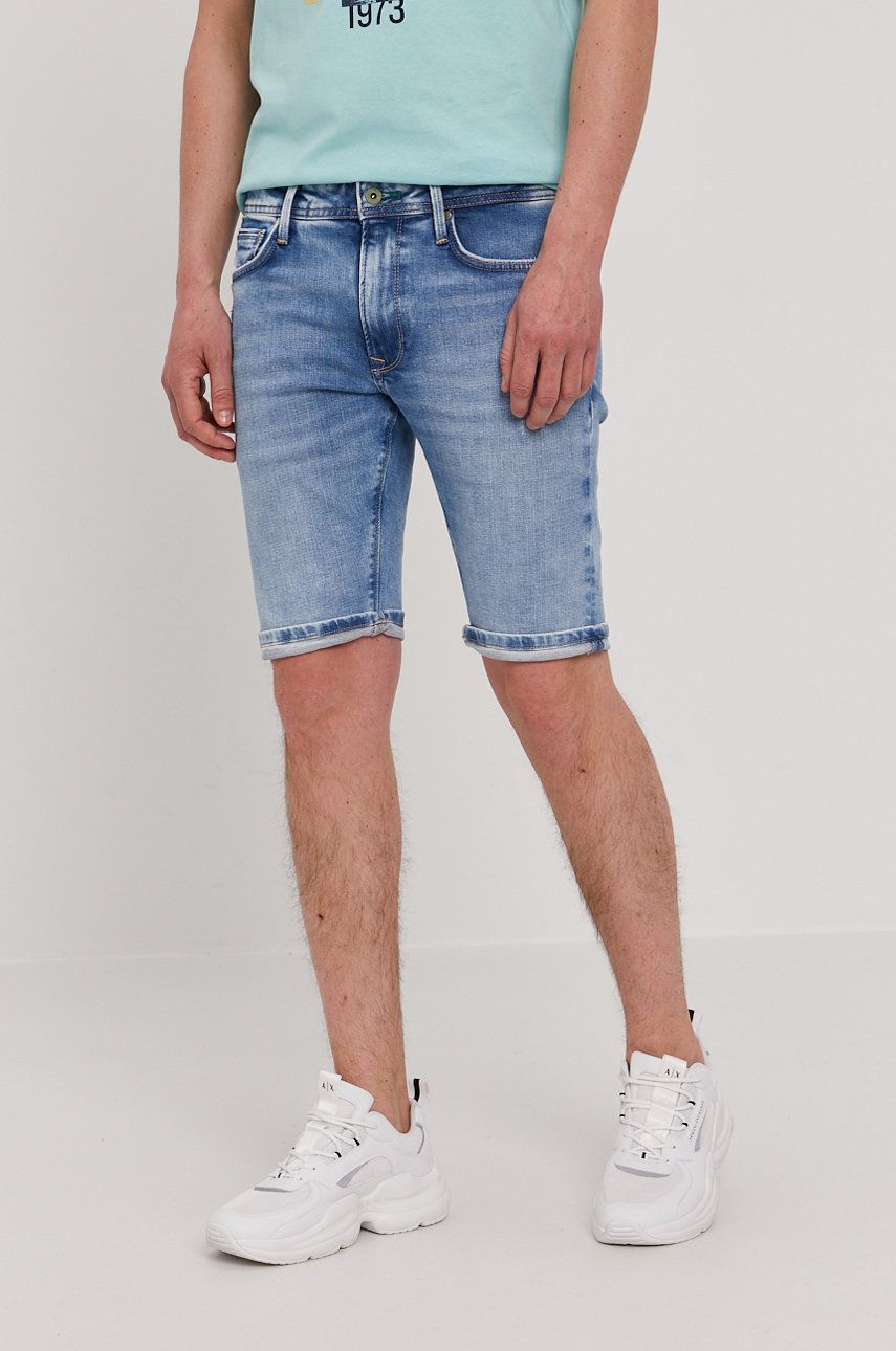 Pepe Jeans - Pantaloni scurti jeans Stanley