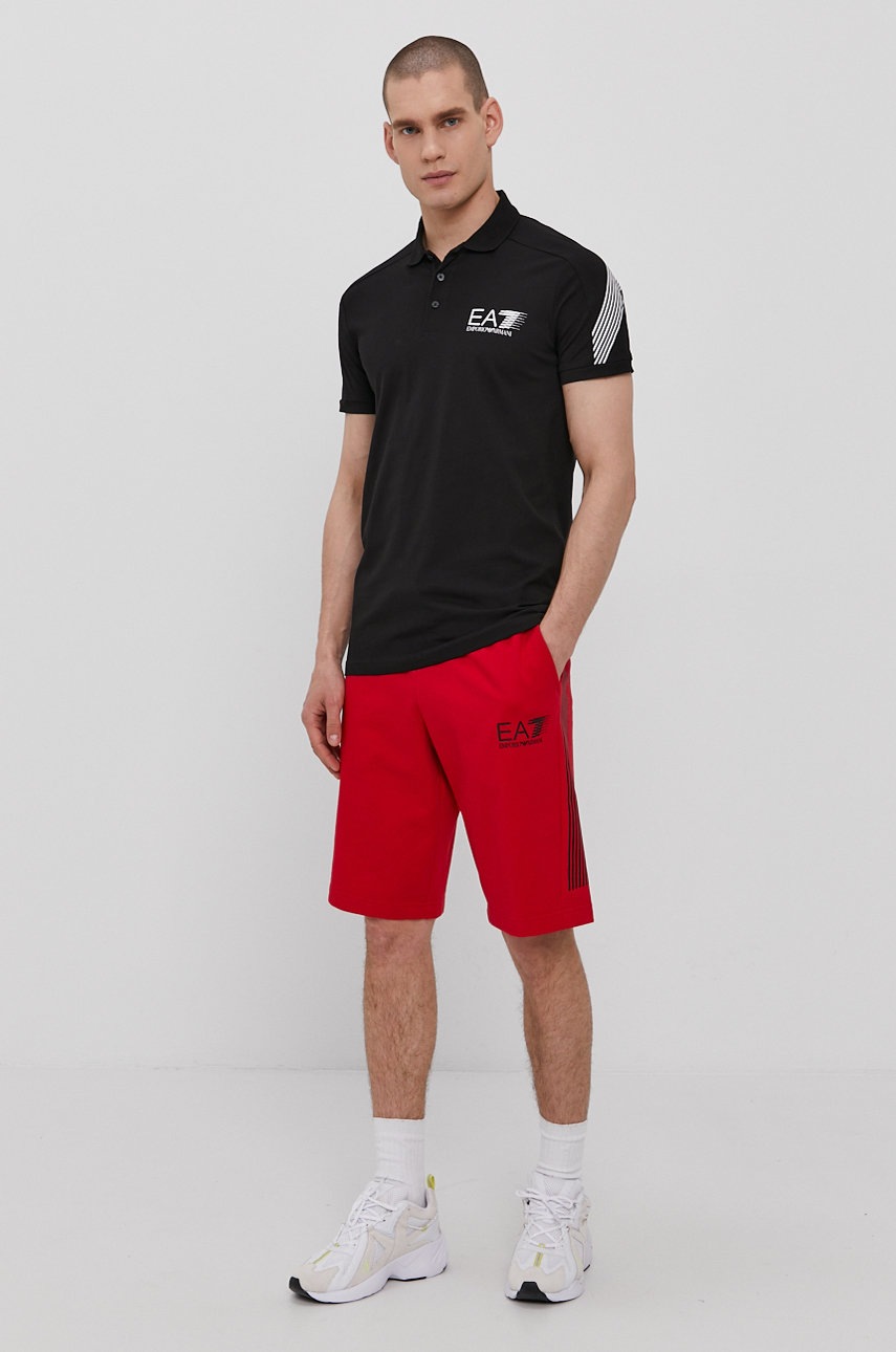 

Шорты EA7 Emporio Armani мужские красный