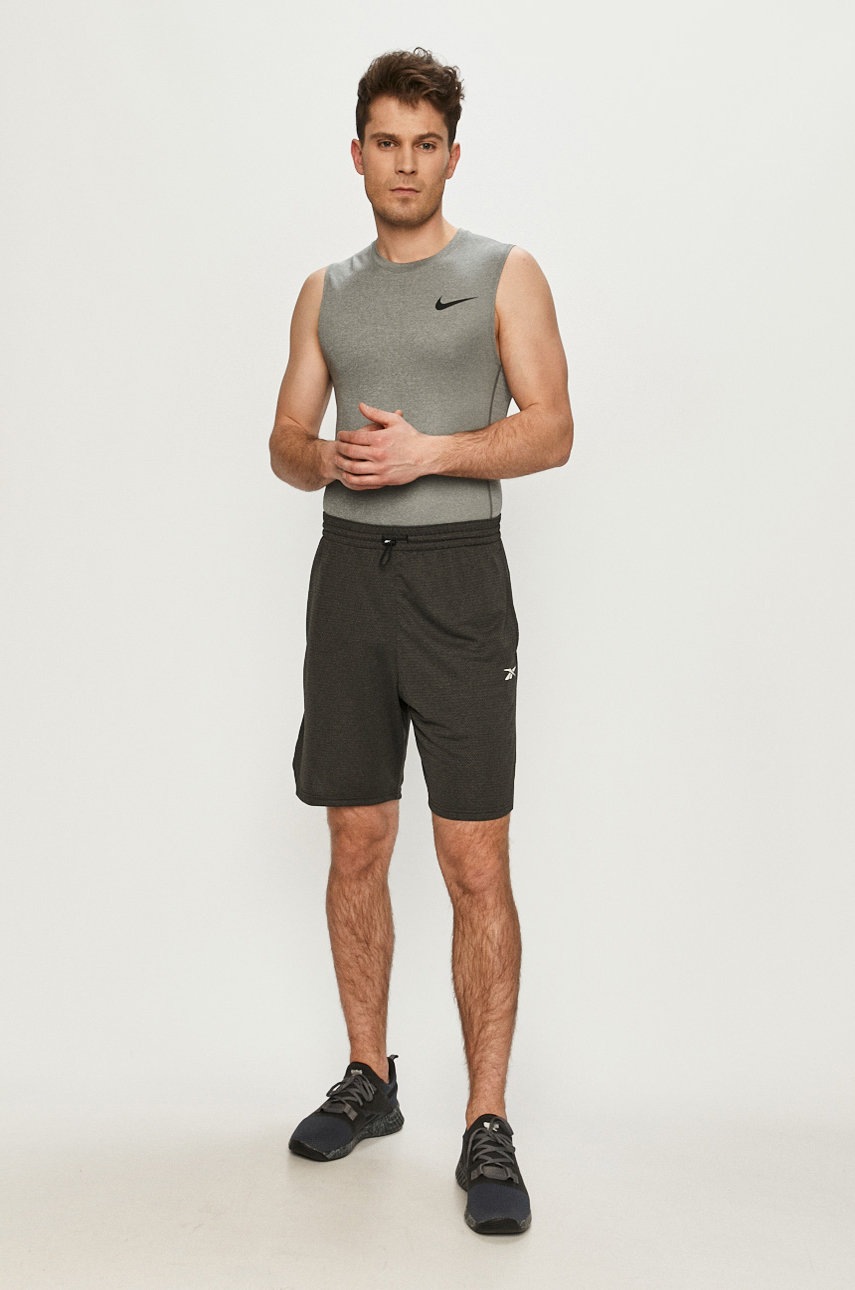 

Шорти Reebok GJ0911 чоловічі колір сірий
