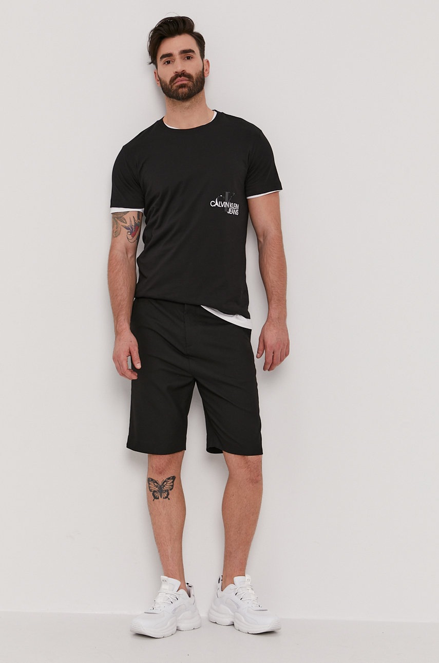 

Шорти Scotch & Soda чоловічі колір чорний