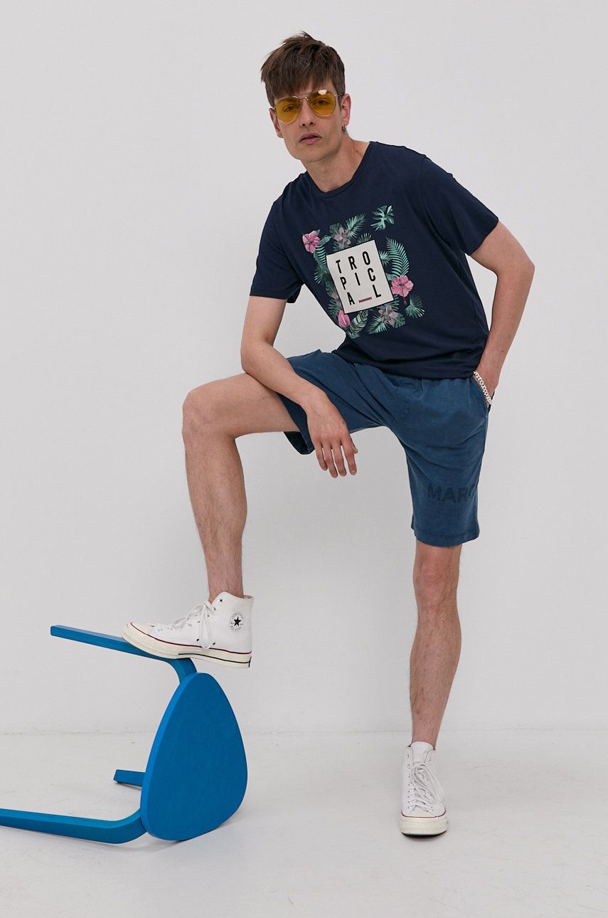 Marc O’Polo Pantaloni scurți bărbați, culoarea albastru marin 2023 ❤️ Pret Super answear imagine noua 2022