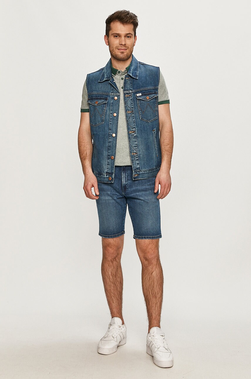 

Джинсовые шорты Wrangler мужские синий