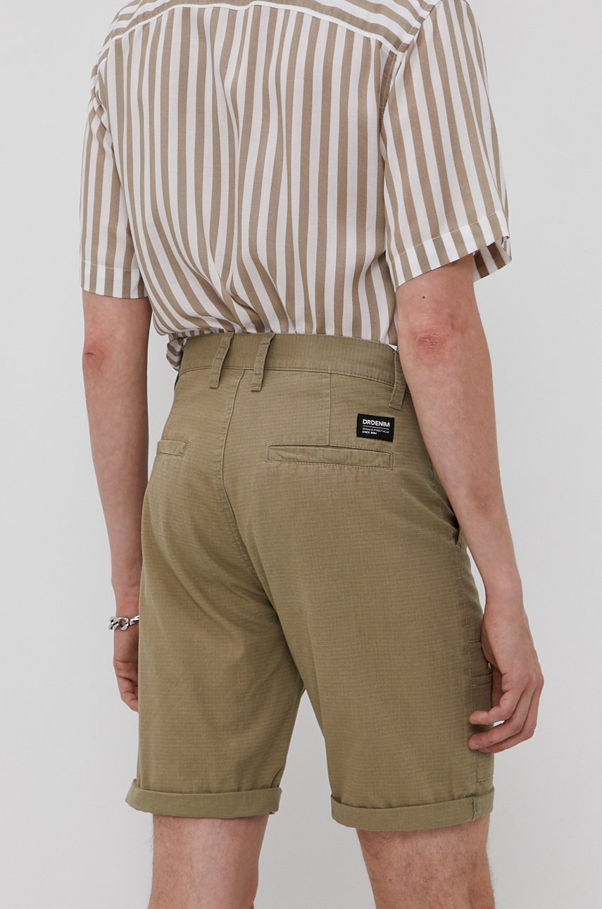 Σορτς Dr. Denim ανδρικό, χρώμα: πράσινο φωτογραφία
