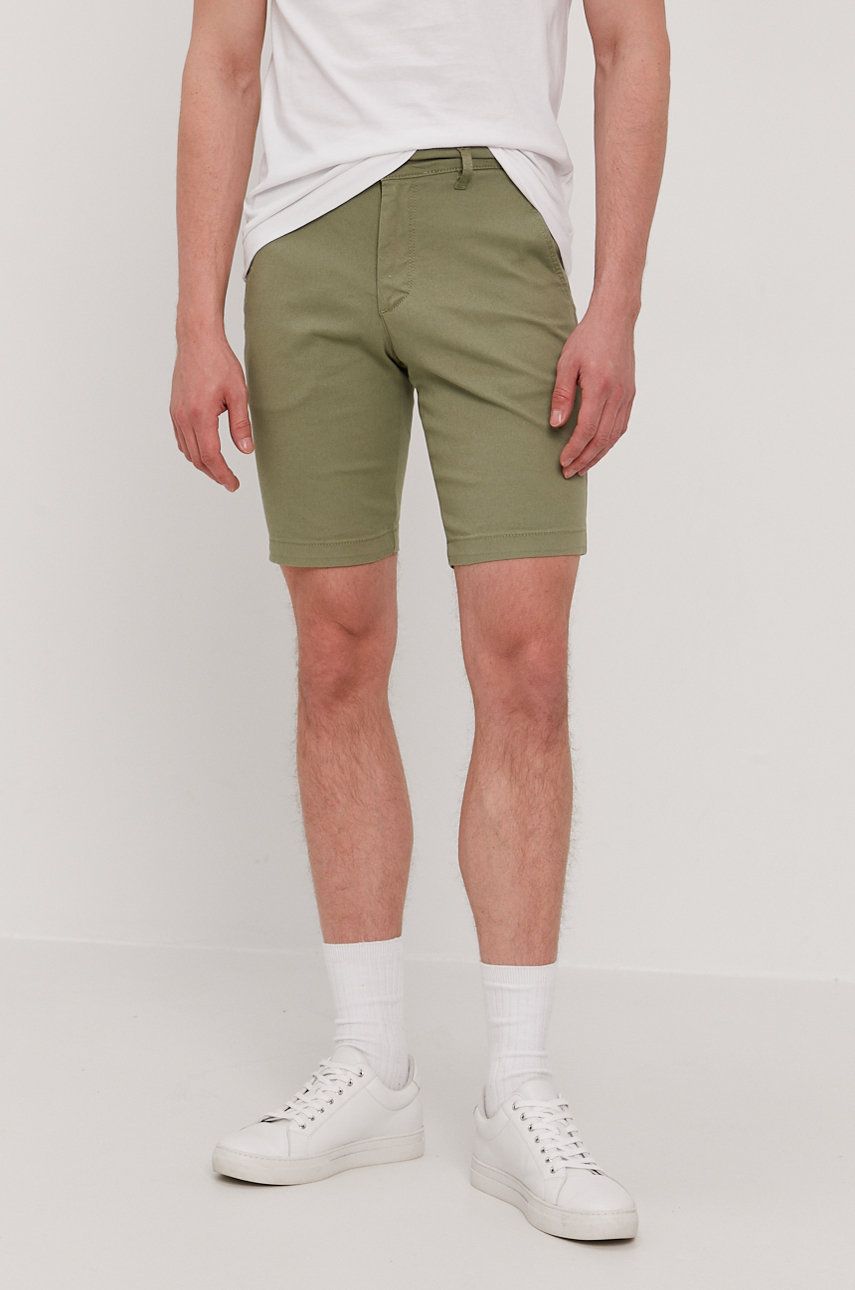 Lyle & Scott Pantaloni scurți bărbați, culoarea verde