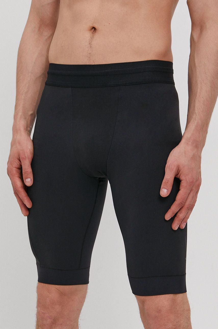 Nike Pantaloni scurți bărbați, culoarea negru answear.ro