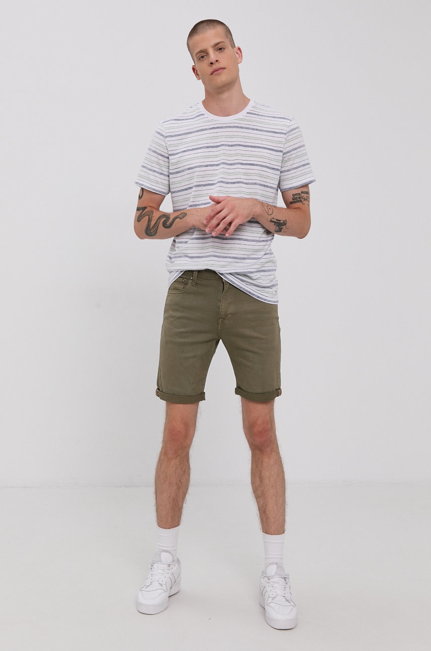 

Шорти Jack & Jones чоловічі колір зелений