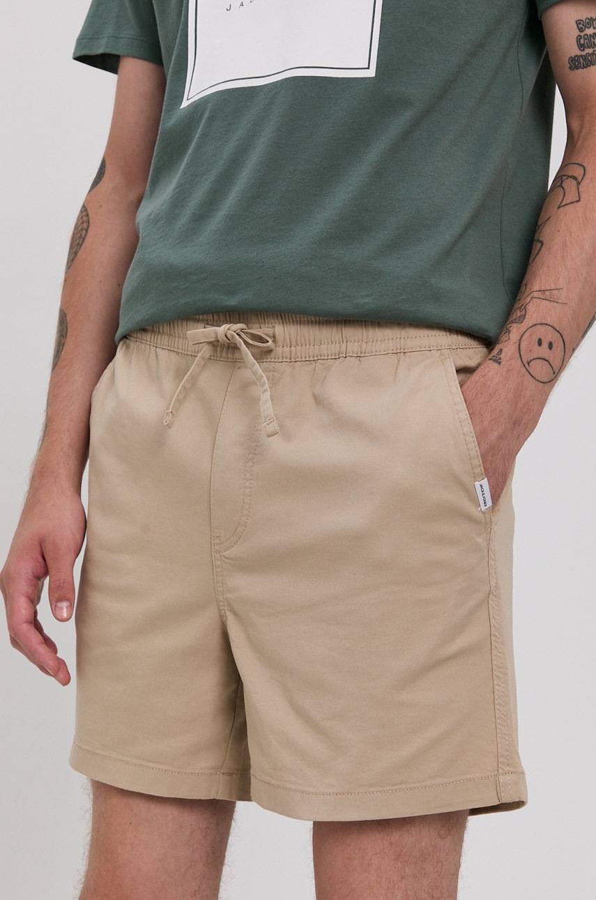 

Шорти Jack & Jones чоловічі колір бежевий