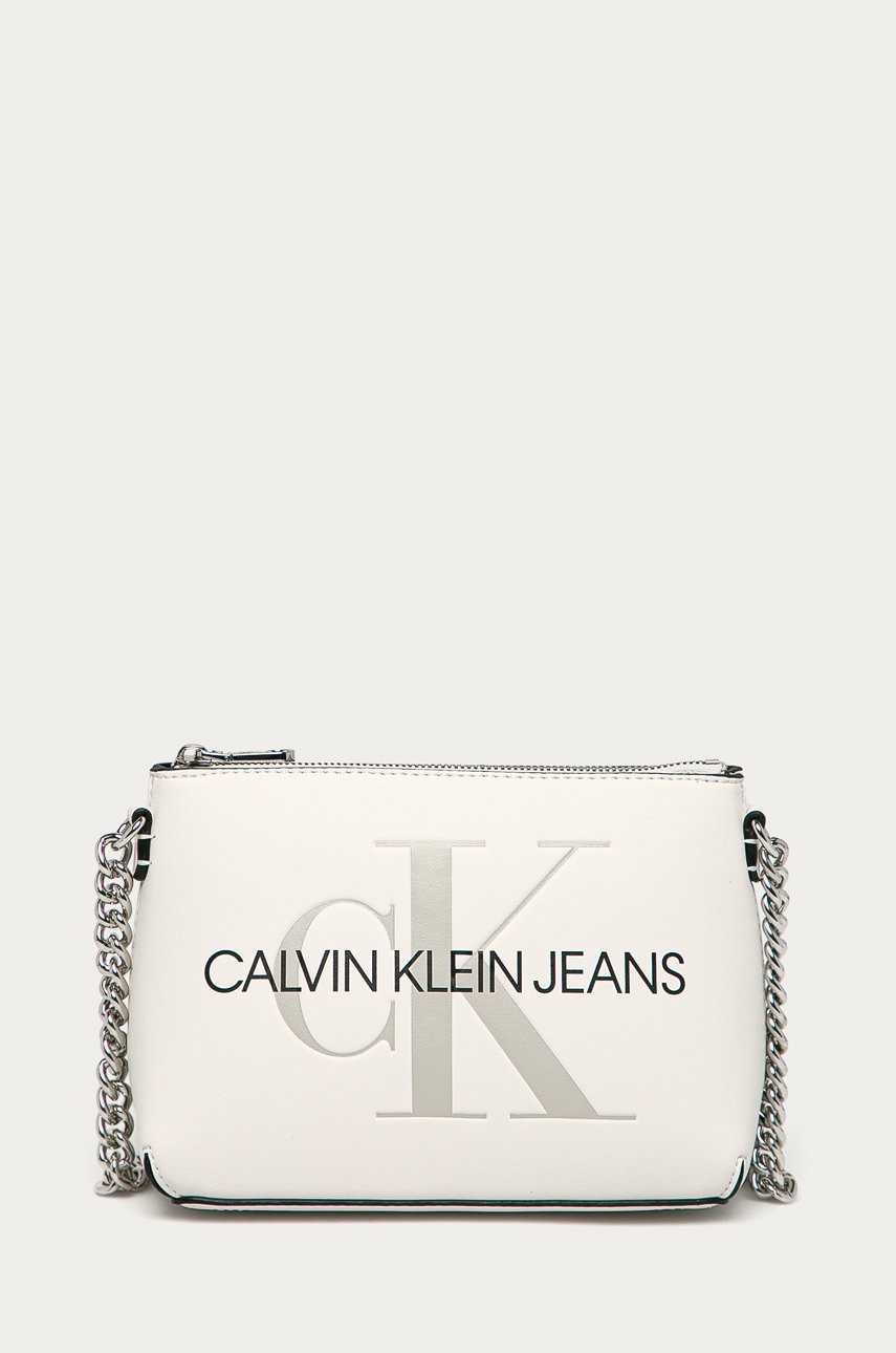 

Calvin Klein Jeans - Чанта, Бял