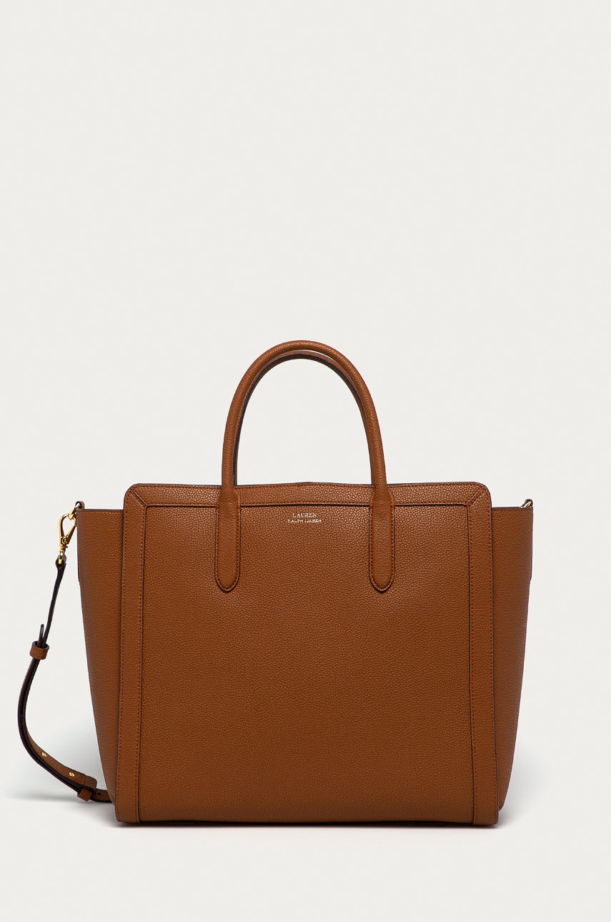 

Lauren Ralph Lauren - Кожена чанта, Кафяв