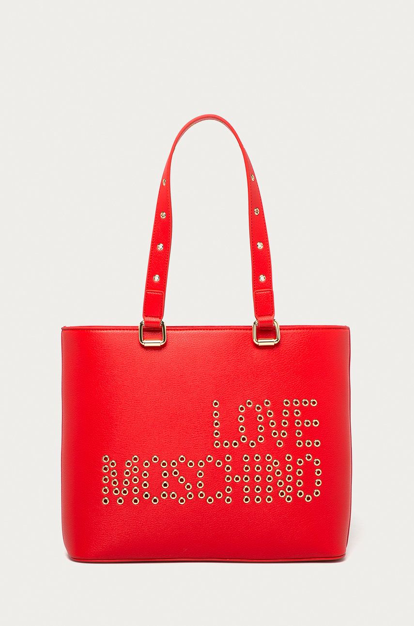 Love Moschino Poșetă culoarea rosu answear.ro imagine megaplaza.ro